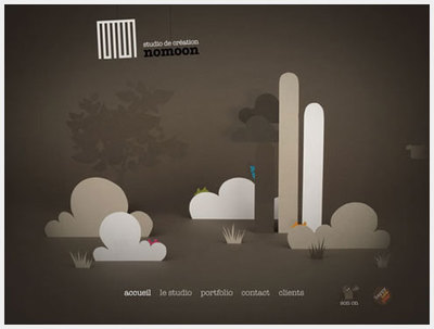 21个网页设计中单彩色背景的创意实例